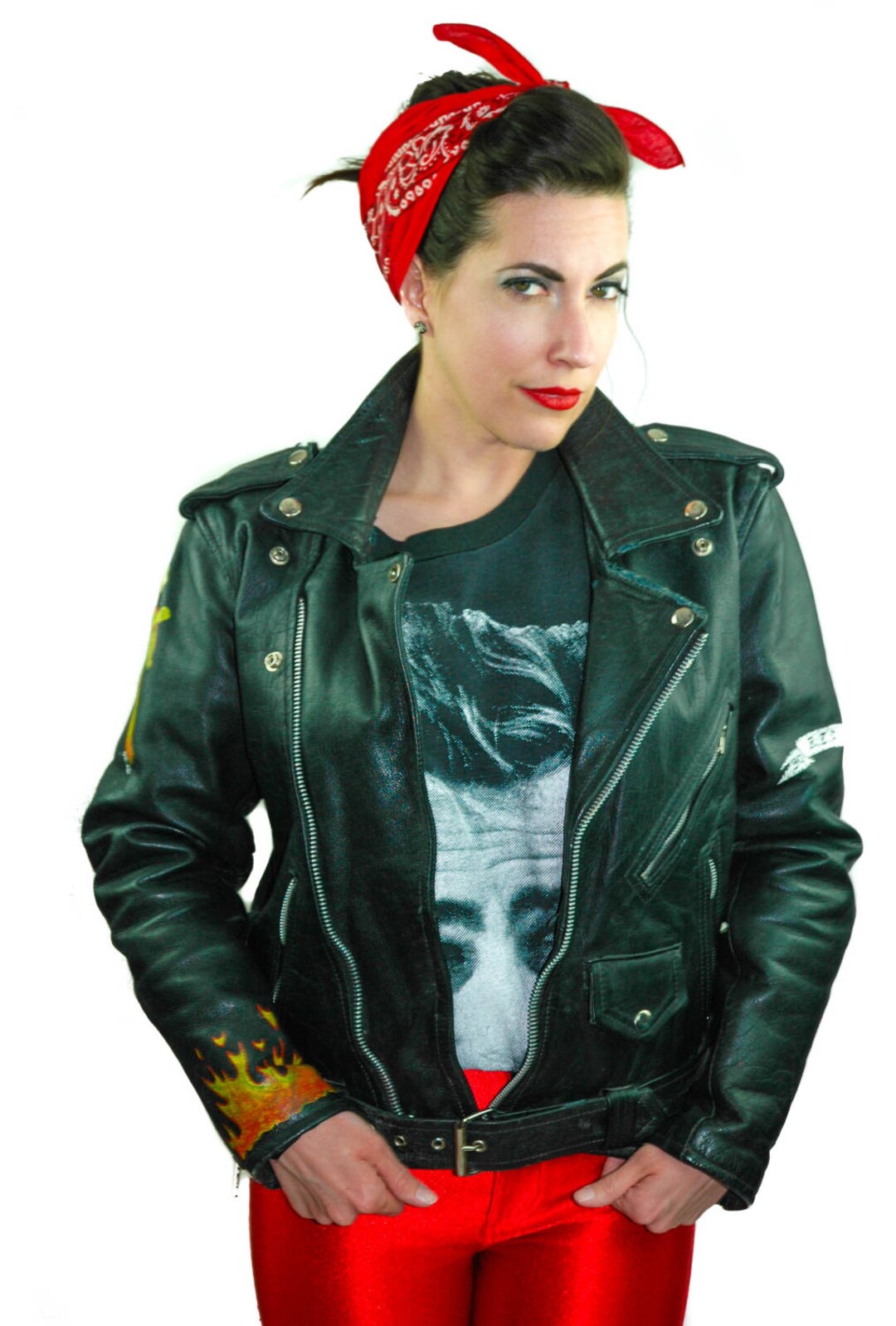 Vintage Leather Jacket Dawn of Tomorrow 90s Hand Painted the Ramones Punk Rock Heavy Metal Rocker Motorcycle Biker Black Leather Jacket - Etsy Vintage Leather Jacket Dawn of Tomorrow 90s Hand Painted the Ramones Punk Rock Heavy Metal Rocker Motorcycle Biker Black Leather Jacket - Etsy