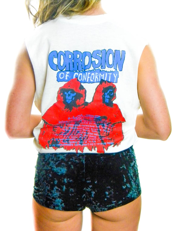 Vintage Corrosion of Conformity 80s tee 1985 Conc… - image 1