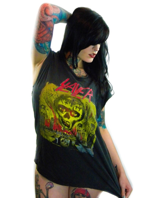 Vintage Slayer Shirt 90s Seasons of the Abyss 90s 