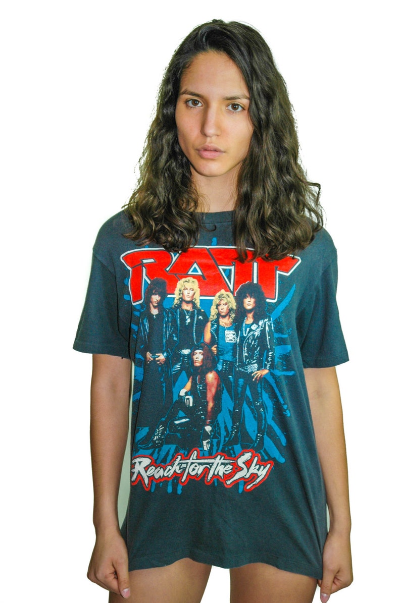 80s band graphic tees