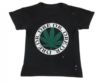 Vintage Dr. Dre Shirt the Chronic 90s Rap Tee Hip Hop Black Crew