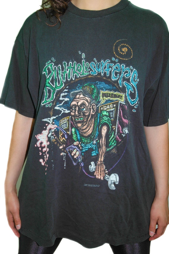 BUTTHOLE SURFERS ロンTシャツ cats-