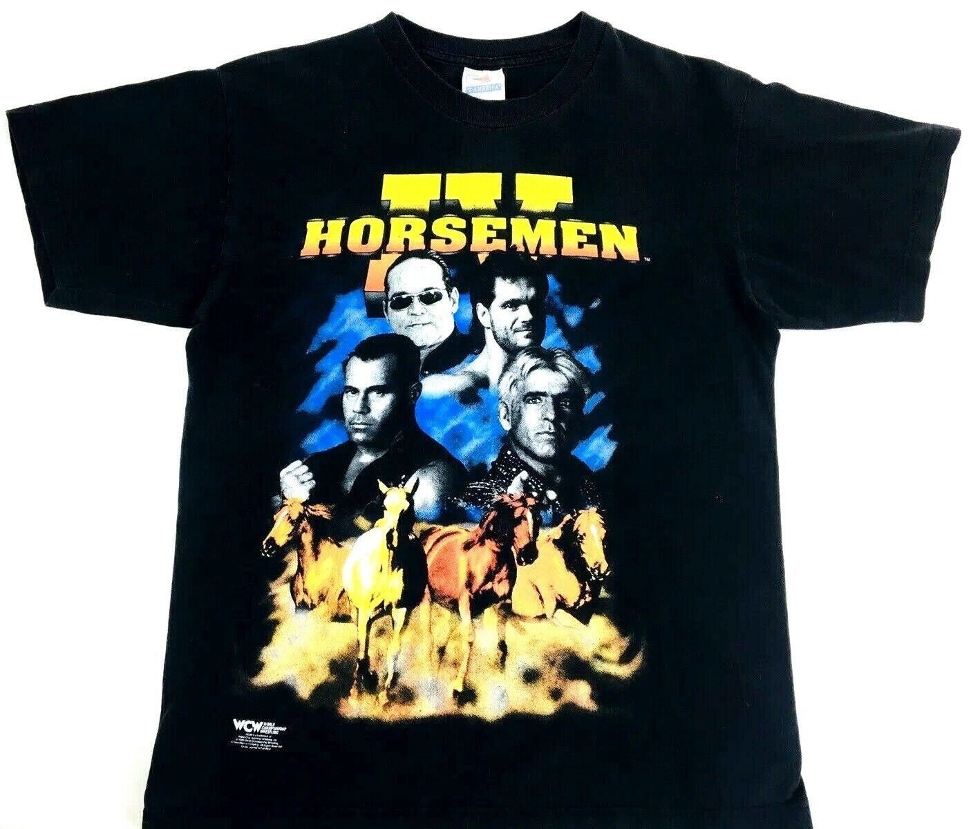 Vintage Four Horsemen Shirt WCW Shirt Vintage Wrestling