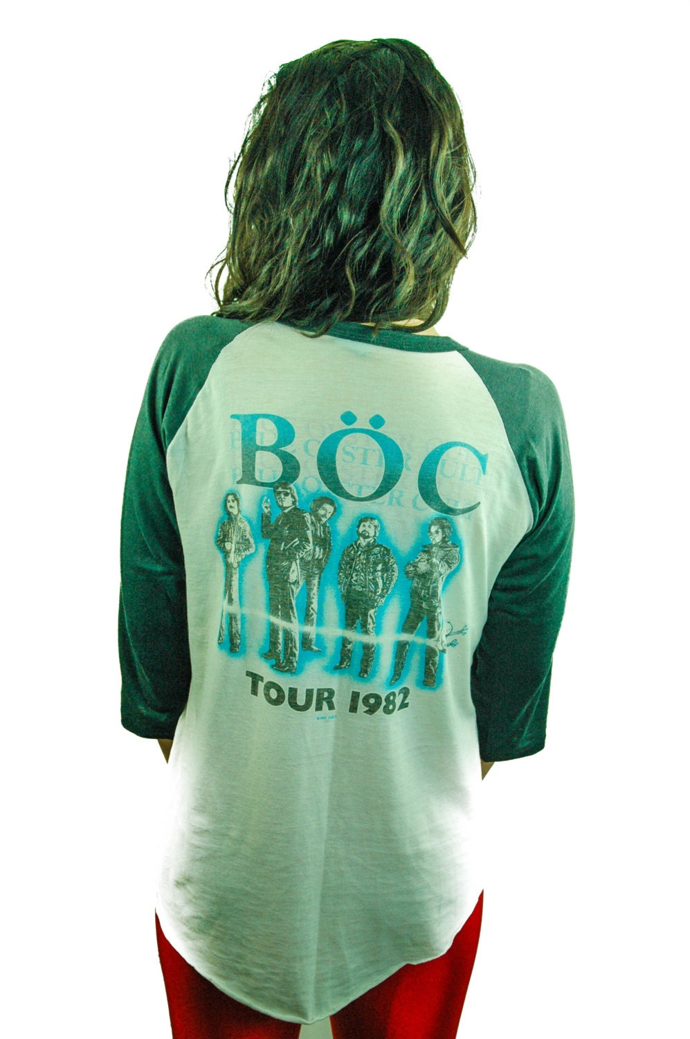 ヴィンテージ ブルー オイスター カルト シャツ 1982 ツアー BOC