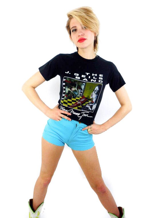 Vintage J Geils Band Shirt 80s Tee Band Tee Concert s… Gem