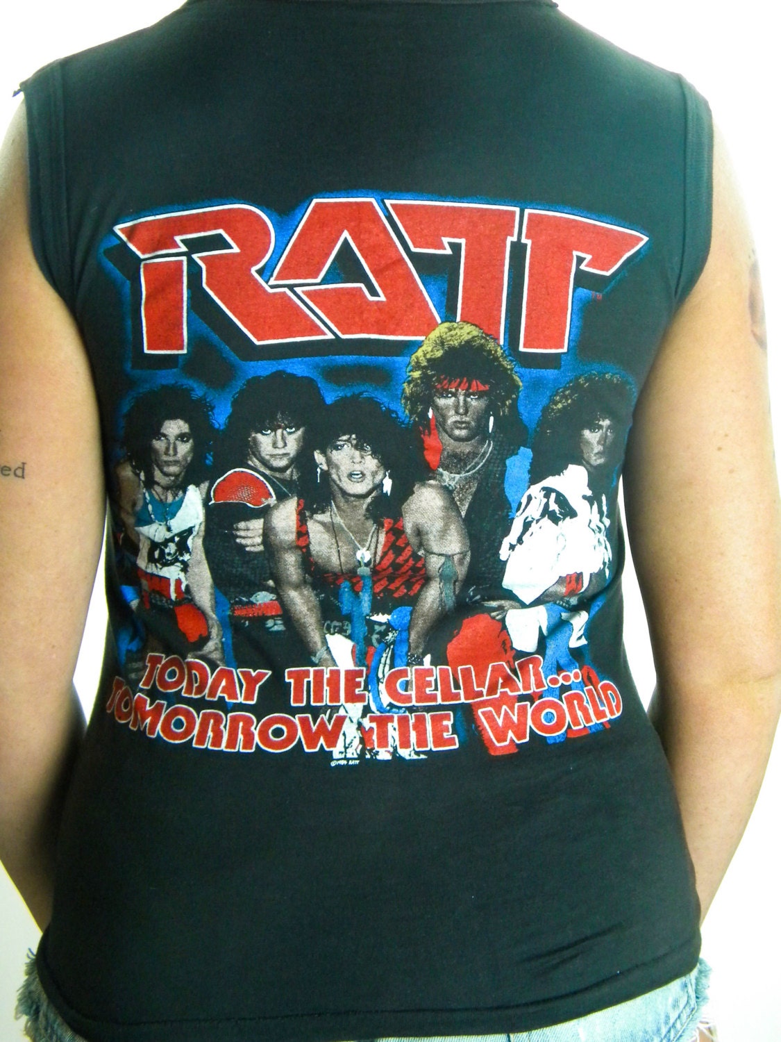 Vintage Ratt Shirt 80s Tee 80s Shirt Band Tee Iron Maiden Judas Priest ...