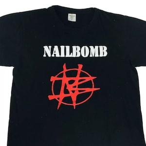 90s Nailbomb Vintage Shirt - Etsy