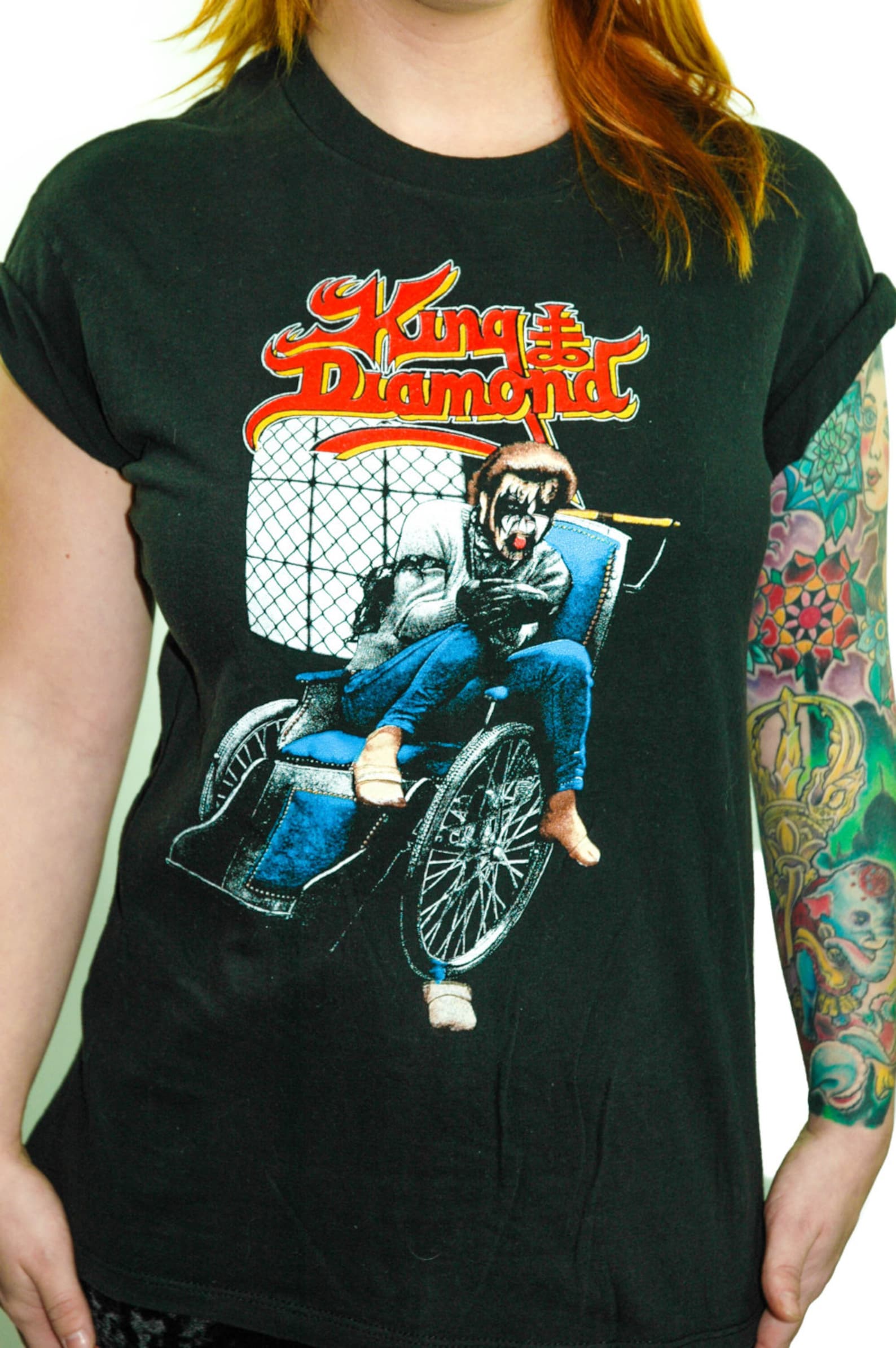 Vintage King Diamond Shirt 1988 Band Tee Concert Shirt Etsy