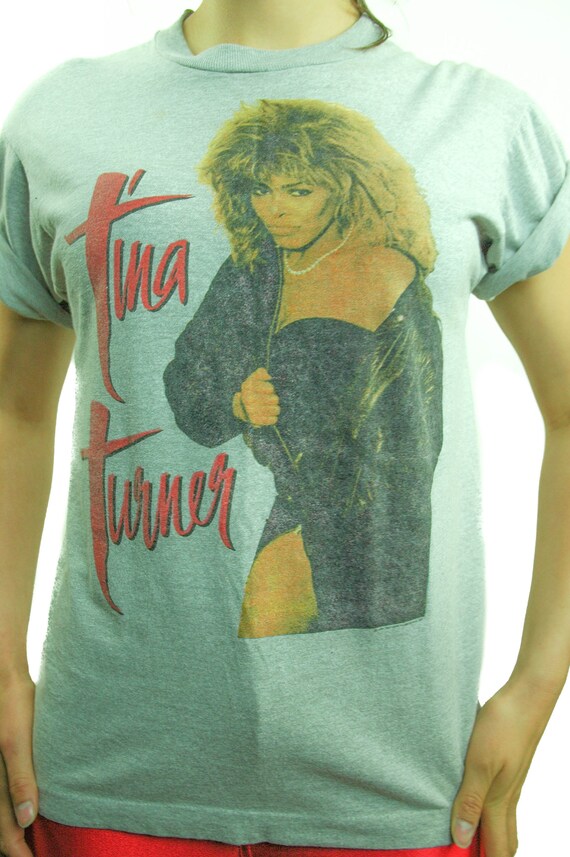 Vintage Tina Turner shirt 1987 Rare 1980s Concert 