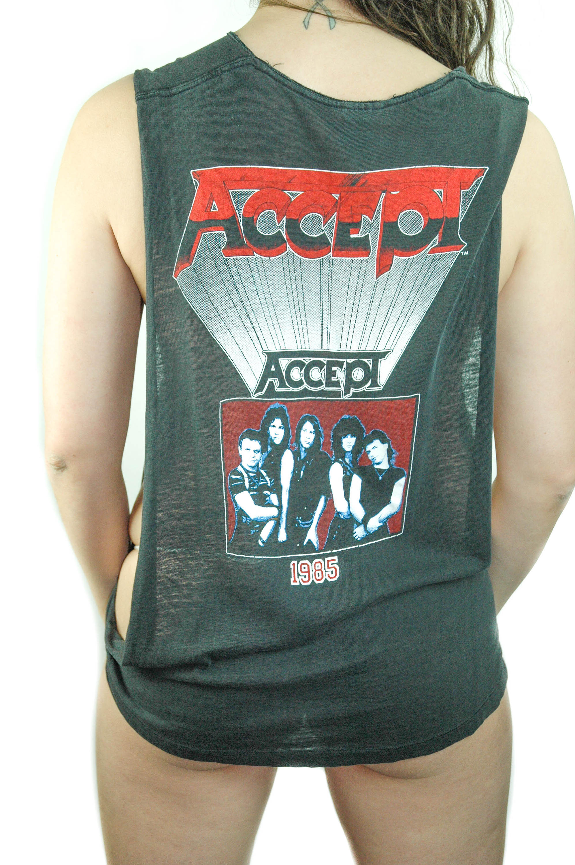 Vintage ACCEPT Shirt 1985 Metal Heart Tour Concert Shirt Band - Etsy UK