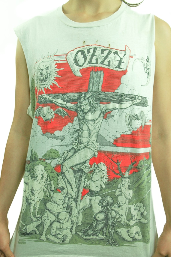 sleeveless band shirts