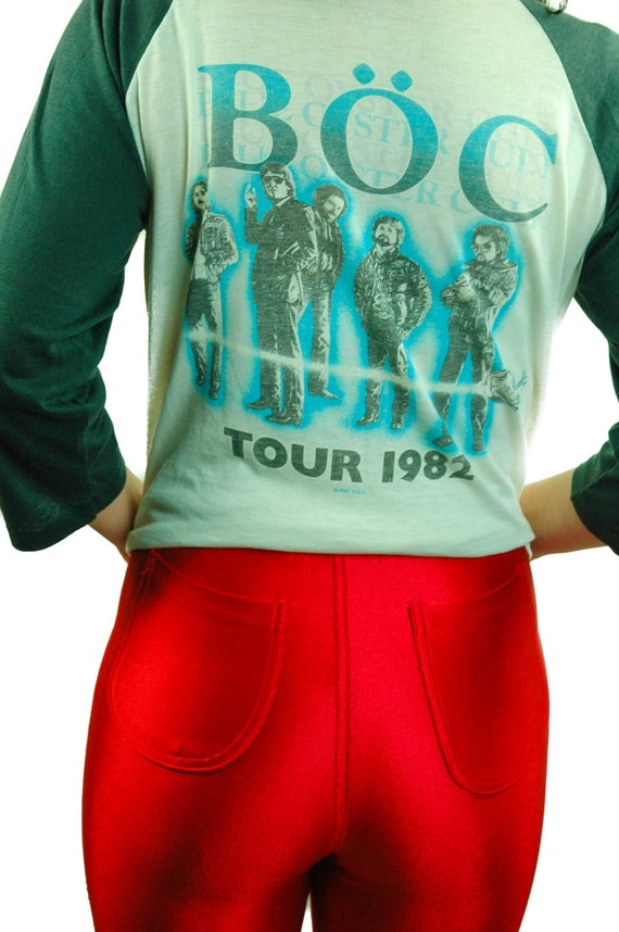 USフェスティバル'82 レア バンドTシャツ ヴィンテージ80sオリジナル ヴィンテージ ブルー オイスター カルト シャツ 1982 ツアー BOC