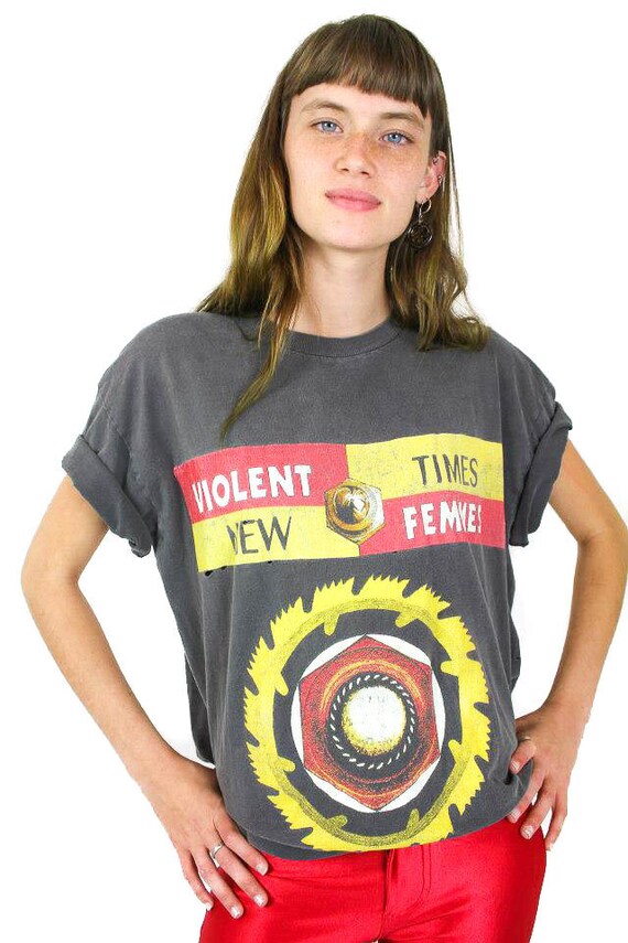 Vintage Violet Femmes Tee 90s Vintage Tee Vintage