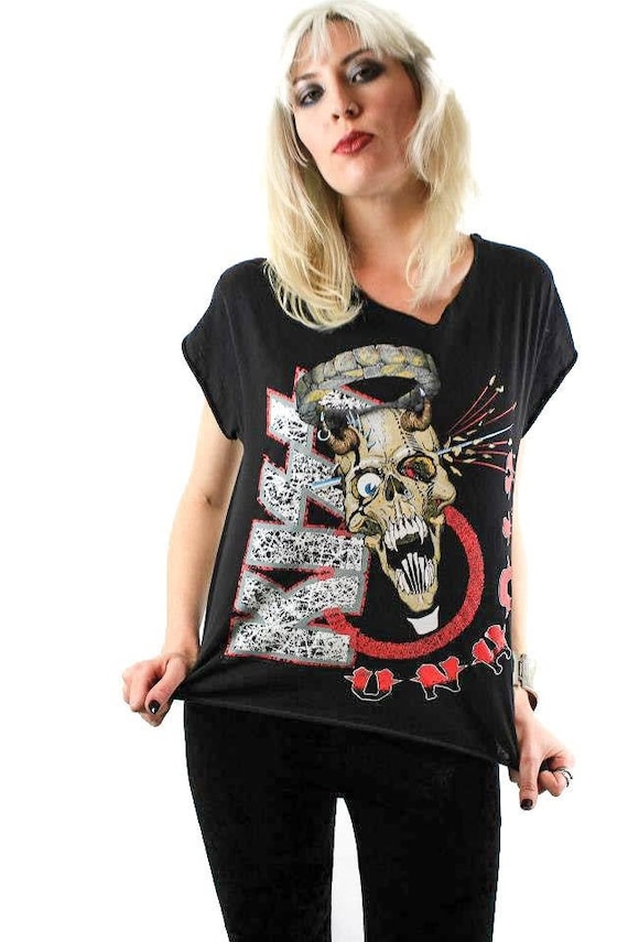 Vintage Kiss Tee 80s Shirt 80s Concert 