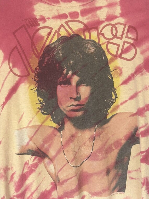 Vintage The Doors Shirt 90s Tye Dye Jim Morrison … - image 2