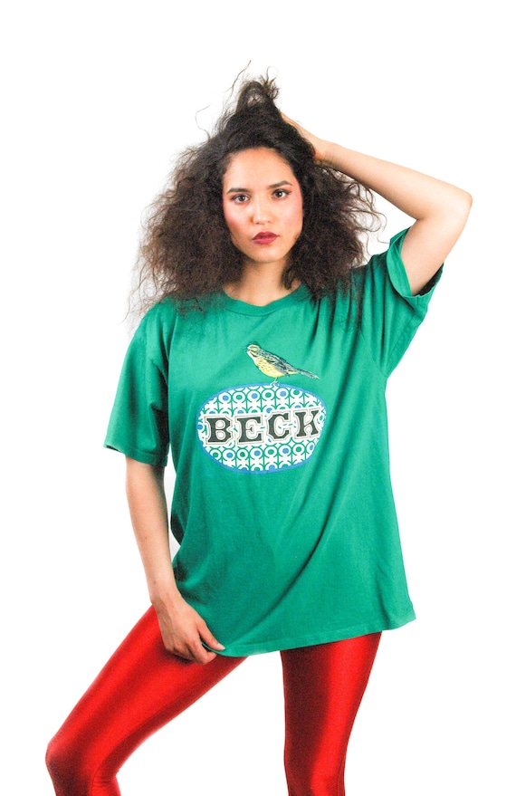 Vintage tee shirt green - Gem