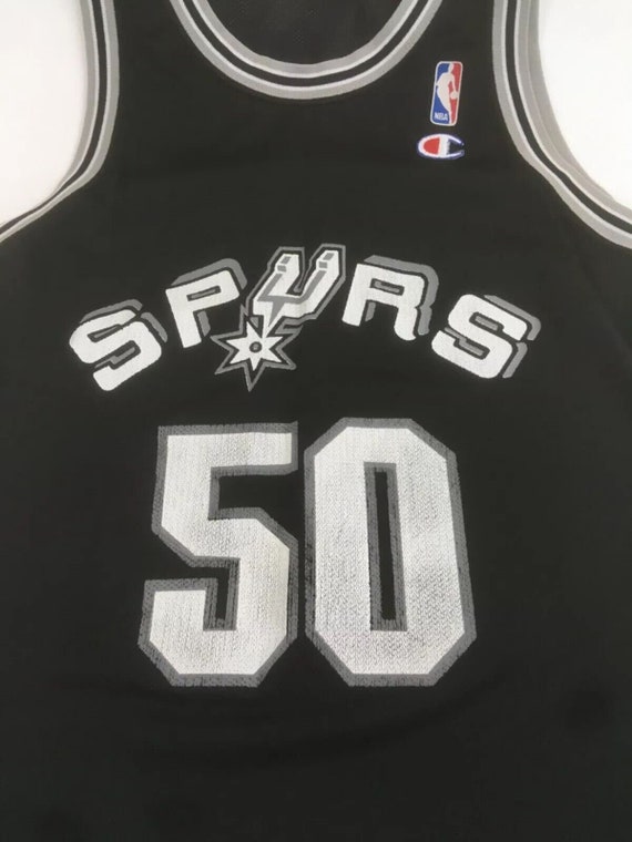 Vintage San Antonio Spurs Jersey David Robinson J… - image 2