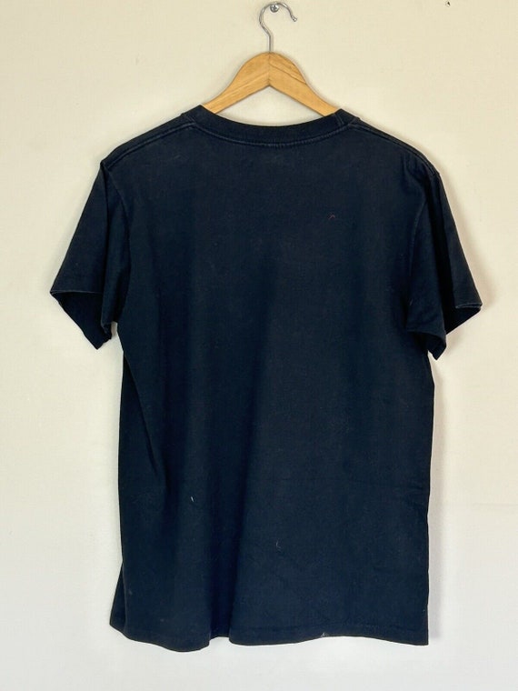 Vintage Fish Shirt 90s Tee Neon Short Sleeve Crew… - image 3