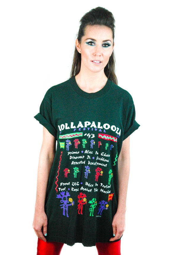 Vintage Lollapooloza shirt 1993 Concert shirt Band
