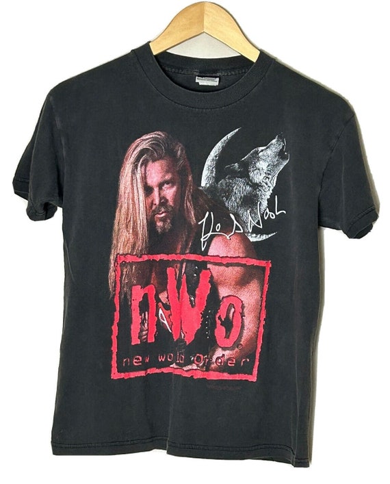 Vintage Kevin Nash Shirt NWO Wolf Pack WCW 1998 Wr