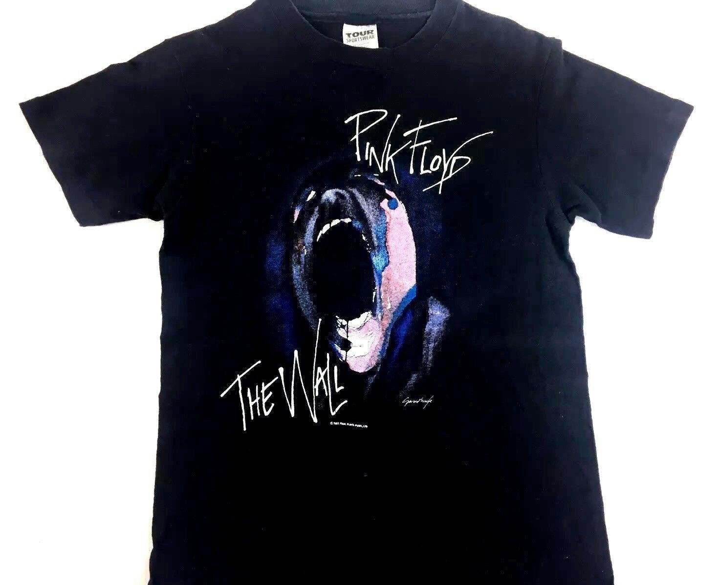 Vintage Pink Floyd Shirt 1982 the Wall Concert Shirt Band Tee