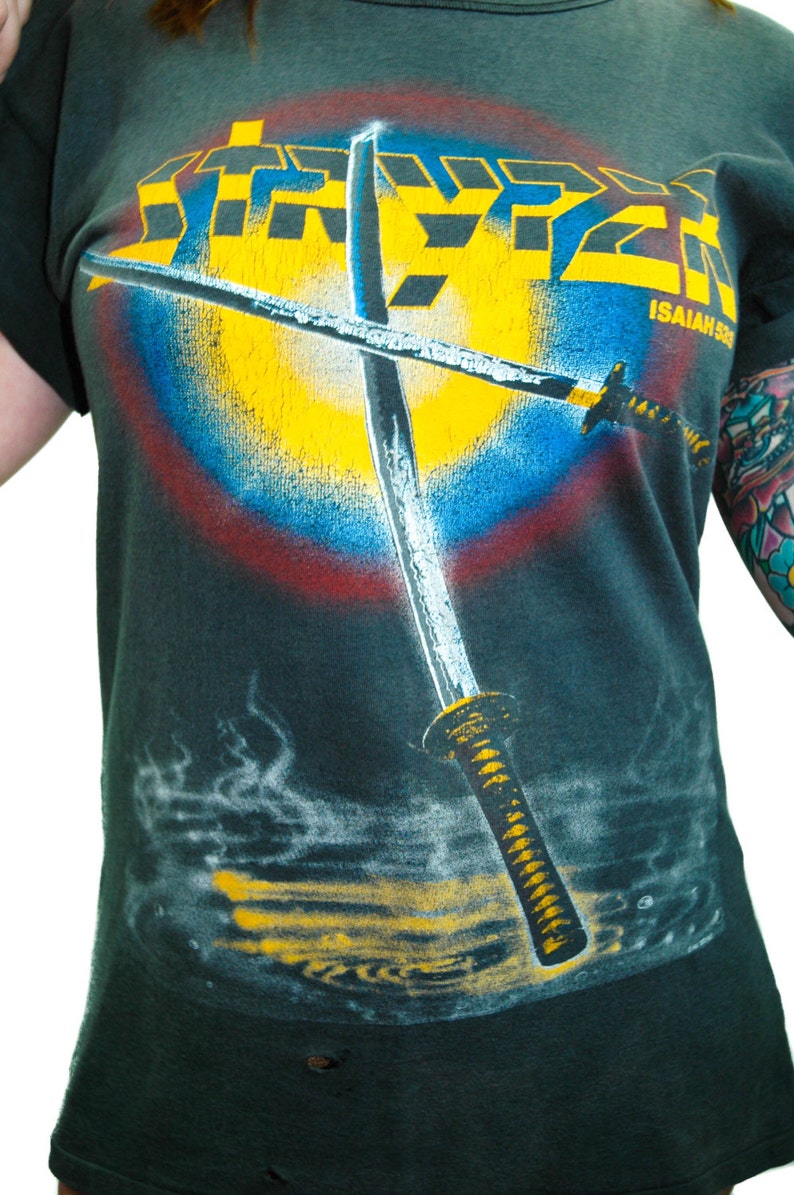 vintage stryper shirt