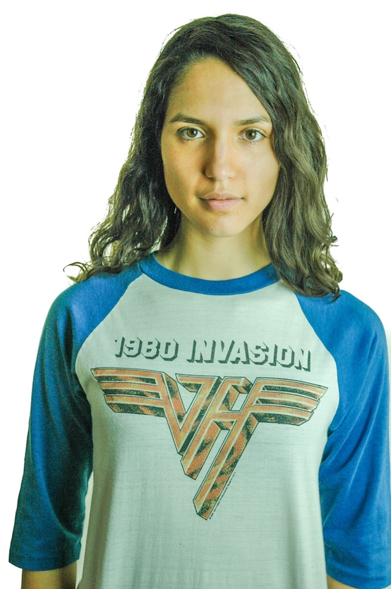 van halen baseball shirt