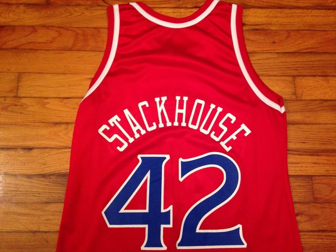 Vintage Philadelphia Jersey Jerry Stackhouse Jersey 90s Etsy
