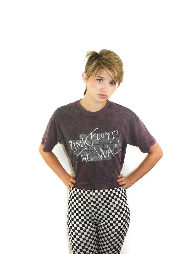 Vintage Pink Floyd Tee 80s Animals Purple Led Zepp