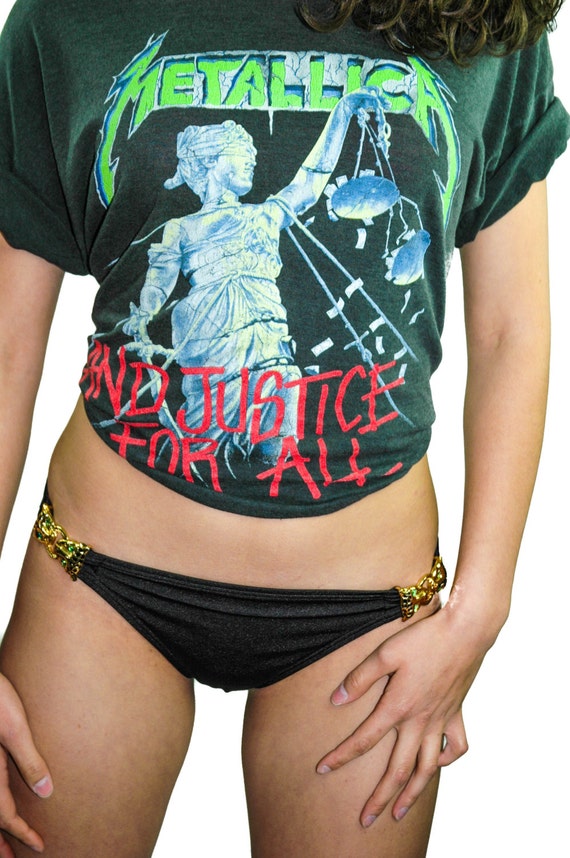 Vintage Metallica Shirt And Justice for All 88-89… - image 3