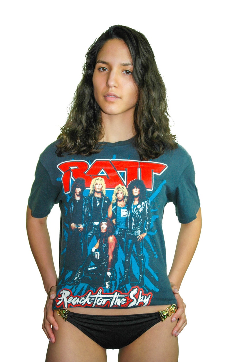 80s band graphic tees