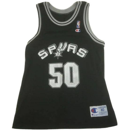 Vintage San Antonio Spurs Jersey David Robinson J… - image 1