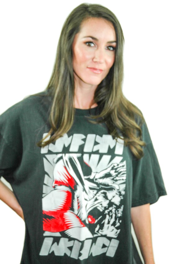 Vintage KMFDM Shirt Concert shirt Band tee NIN Tee