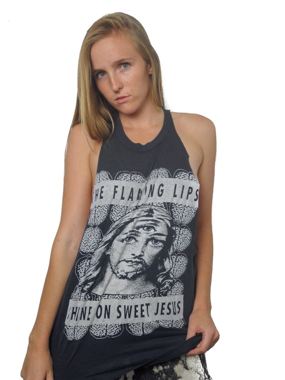 Vintage Flaming Lips Shirt 1990 Shine on Sweet Je… - image 5