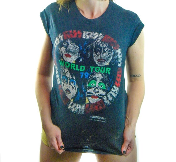 92年製 kiss ヴィンテージ　バンドTシャツ　XL 古着 KISS キッス バンドTシャツ バンT メンズXL相当 /eaa566421