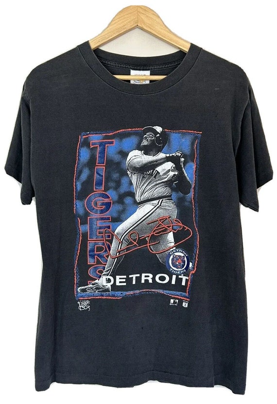 Vintage Detroit Tigers Shirt 90s Cecil Fielder Sho