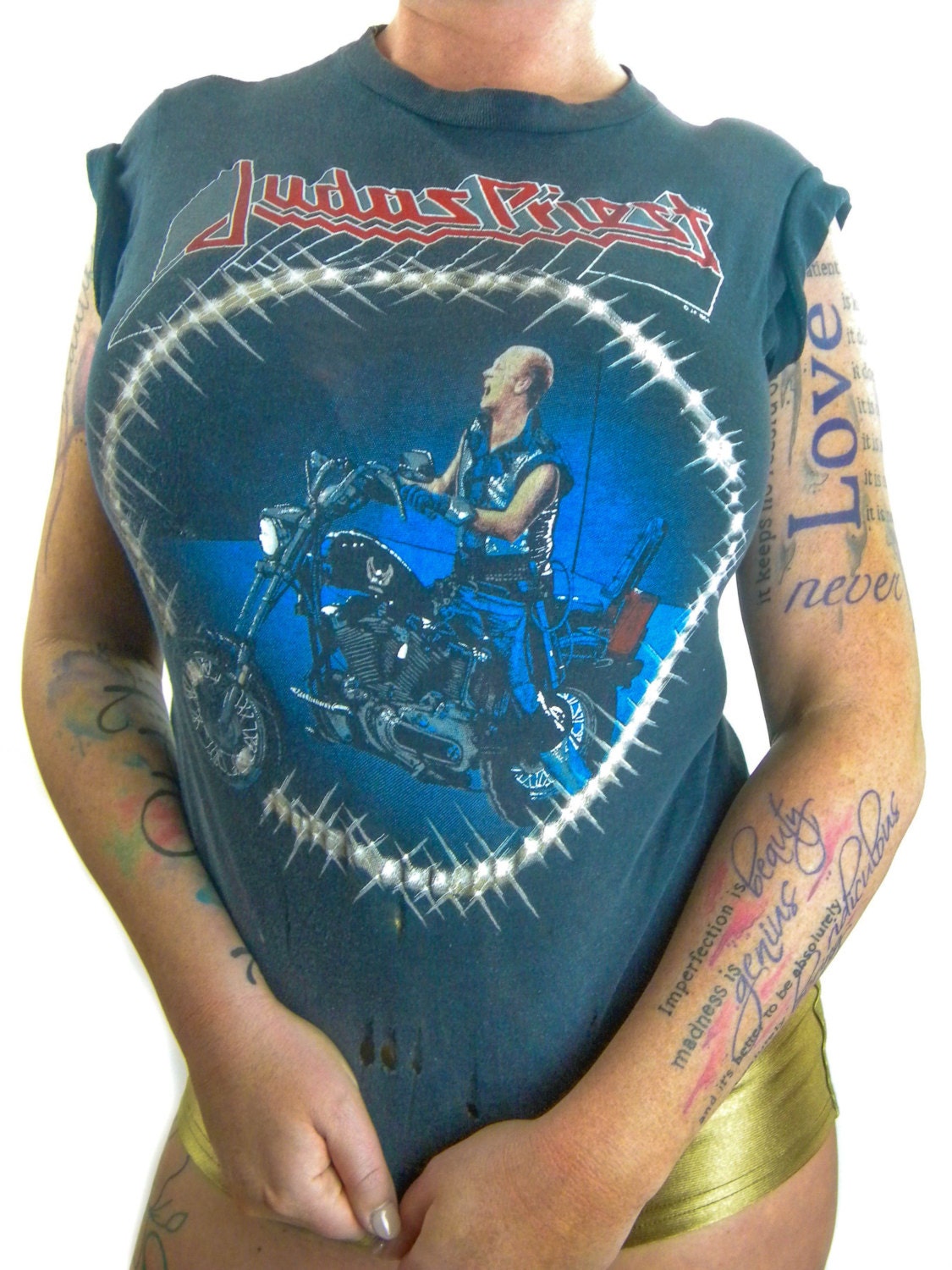 judas priest 1980 tour shirt