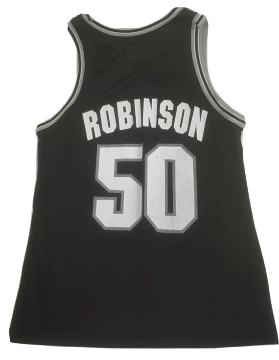 Vintage San Antonio Spurs Jersey David Robinson J… - image 4