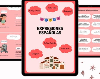 Spanish Slang & Idioms from Spain – Fun Worksheets with Colloquial Expressions + Activities