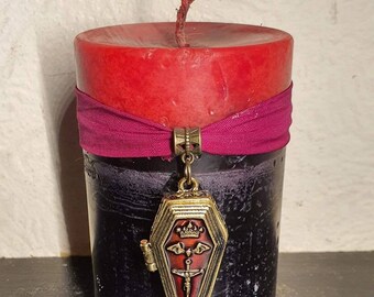 Coffin Candle 2 Coffin candle Horrorcandle Gothic Alternative