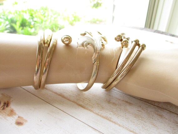 Vintage Forstner 12K GF Wrap Bracelet Gold Filled… - image 4