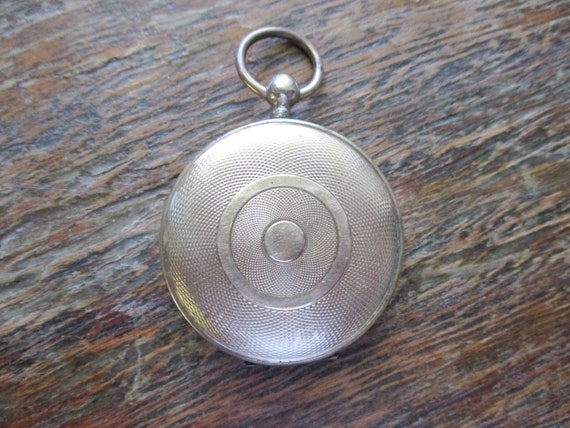 Large Antique Locket Gold Filled Locket Pocket Wat