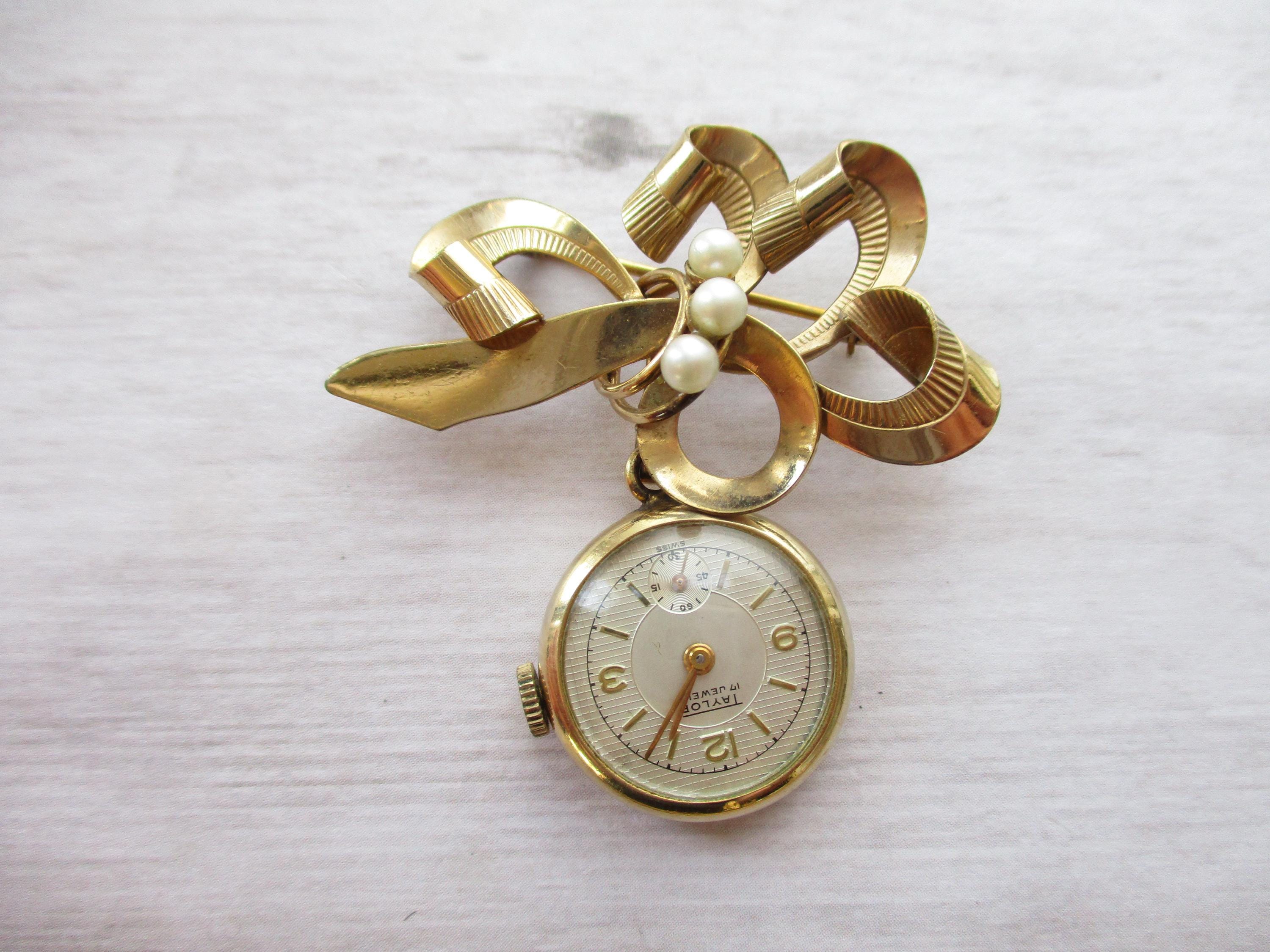 Vintage Nurses Lapel Watch - Etsy