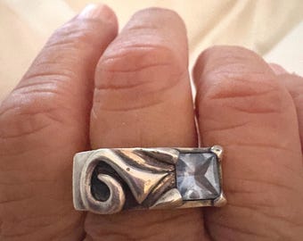 90s nagual silver 925 ring