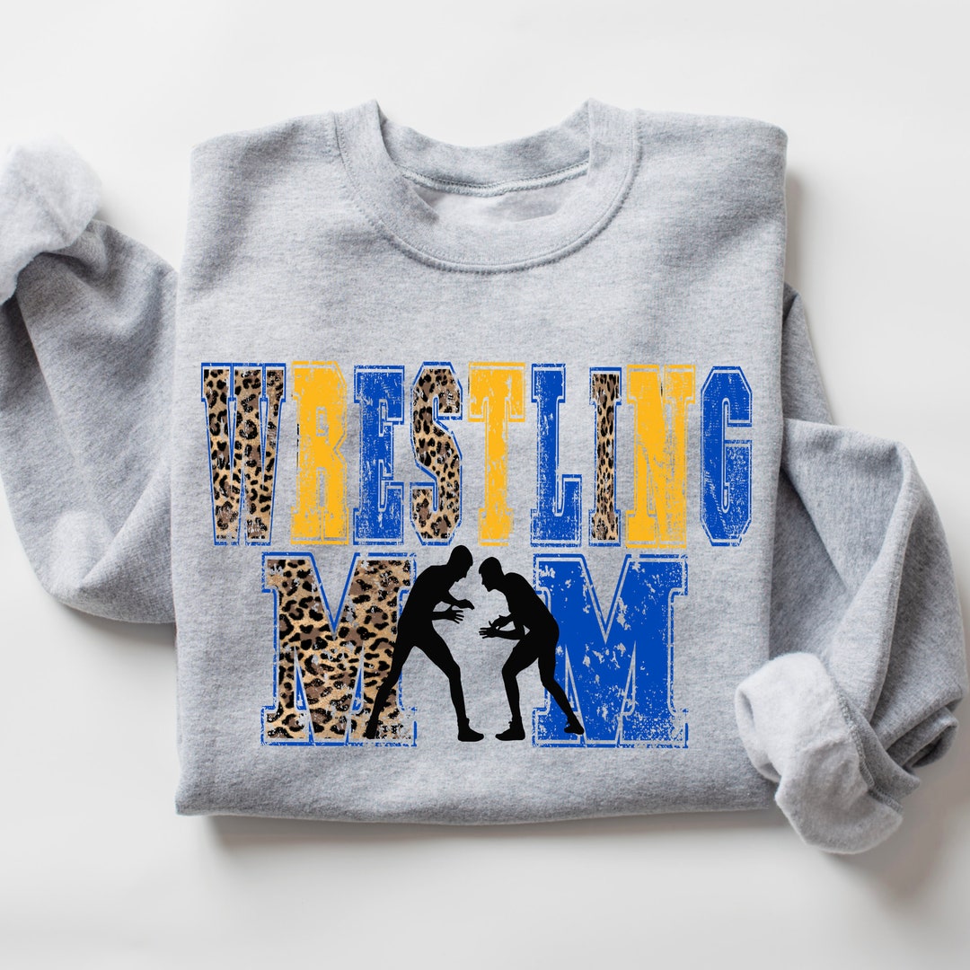 Wrestling Mama LONG SLEEVE TEE- Multiple Colors