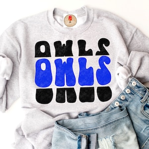 Owls High School Mascot, Owls Mascot 300 dpi, School Mascot digital design shirt design