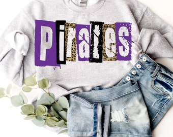 Pirates high school mascot png, Pirate mascot, Basketball school spirit png, Pirates png shirt design