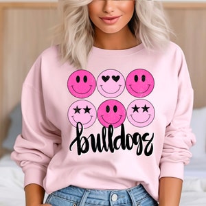 Pink School Mascot, Pink game day png, pink mascot shirt design, 300 dpi for dtf and sublimation