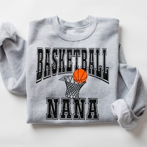 Basketball Nana png, basketball mascot, Basketball school spirit png, basketball season png shirt design