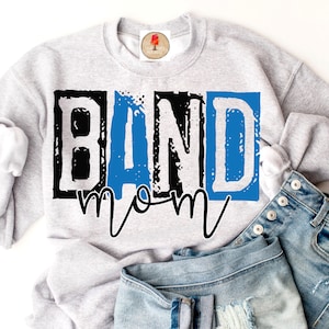 Band mom printable file for shirts, band mom png, band design for shirts, 300 dpi for dtf and sublimation